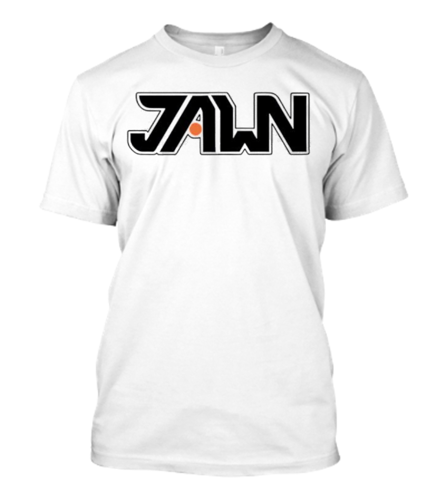 Philadelphia Flyers Jawn Logo With Orange Dot T-Shirt