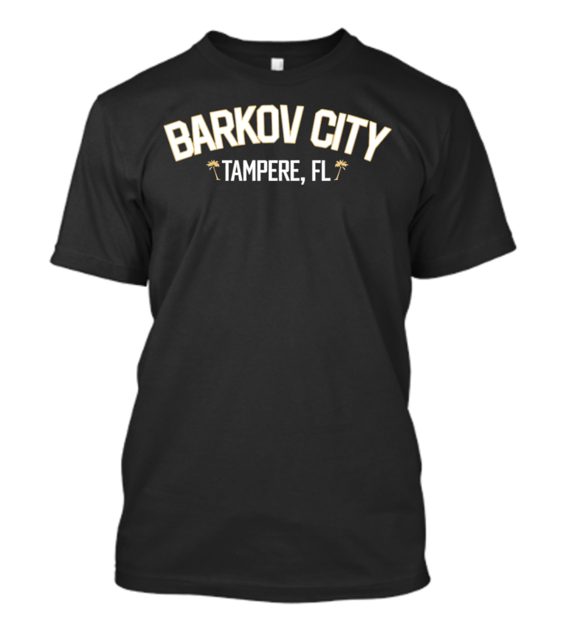 Barkov City Tampere FL Palm Trees T-Shirt
