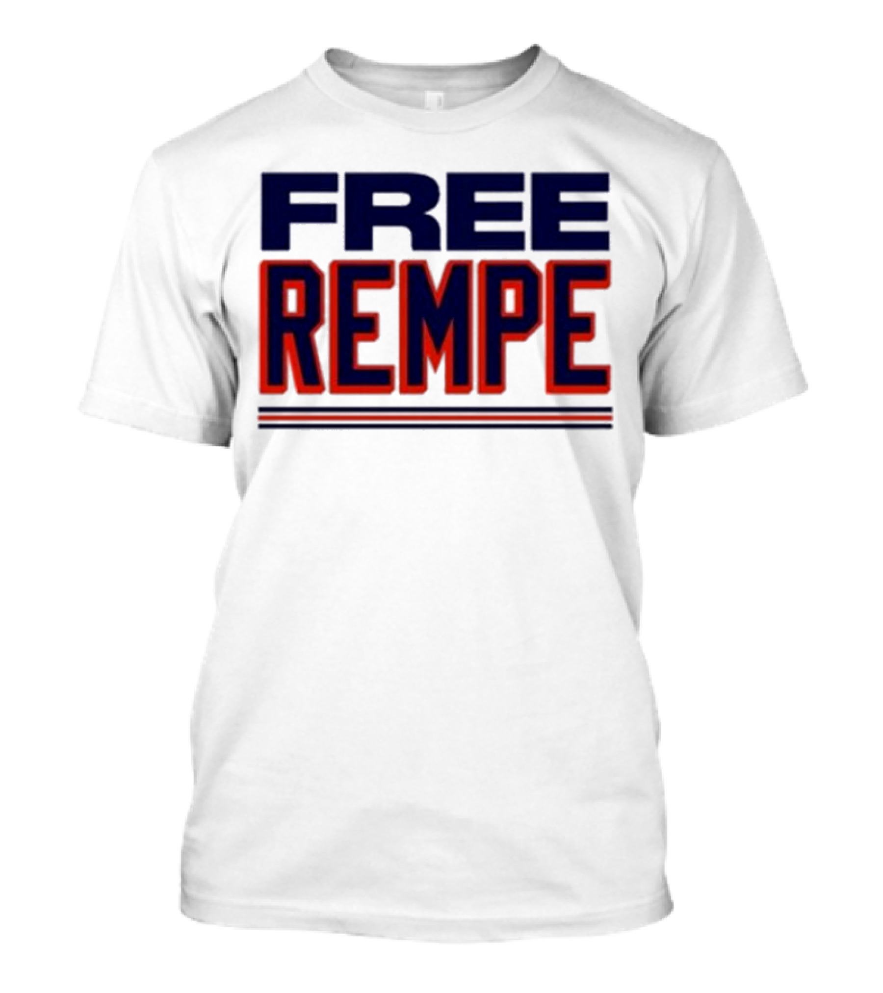 Webleedblue Free Rempe Sports Fan Support T-Shirt