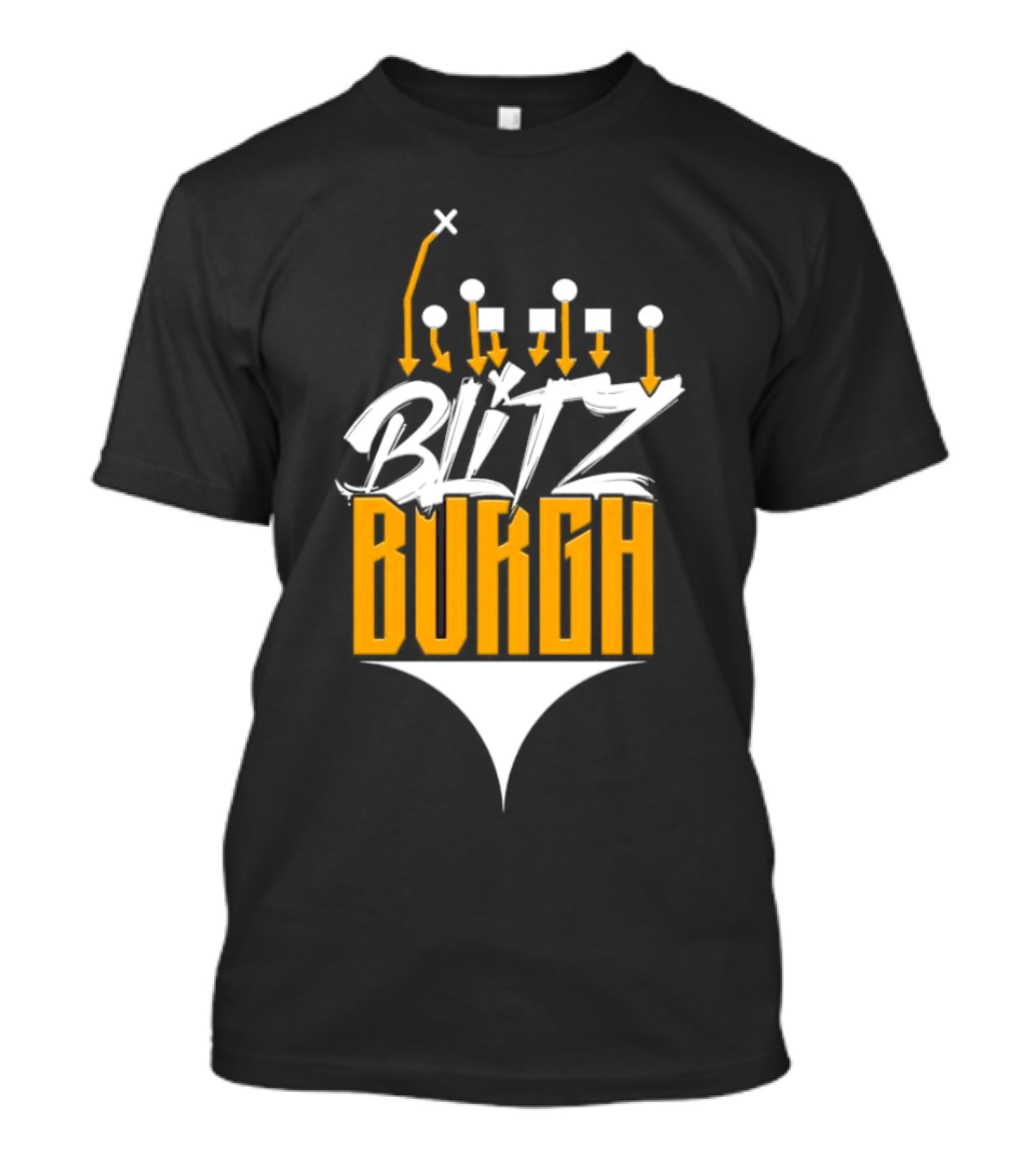 Pittsburgh Steelers Blitzburgh Football Play T-Shirt
