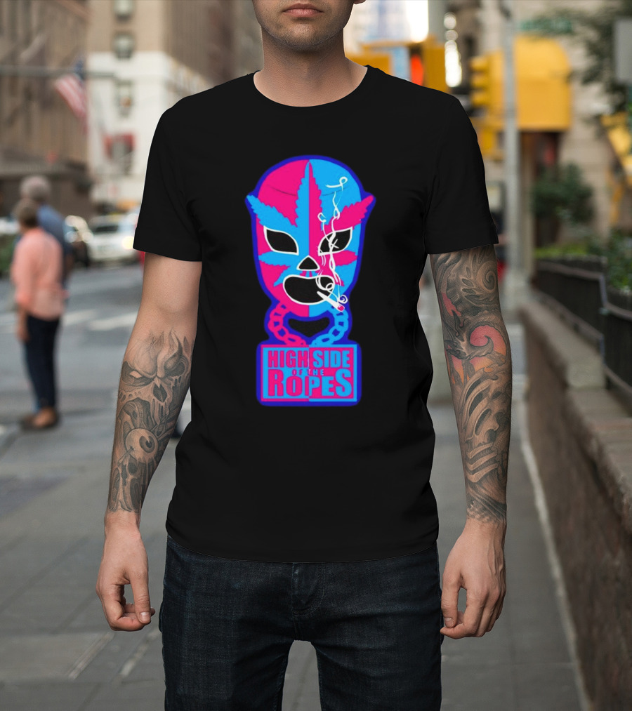 High Side of the Ropes Karnival of Kush Mask Smoke Chain T-Shirt