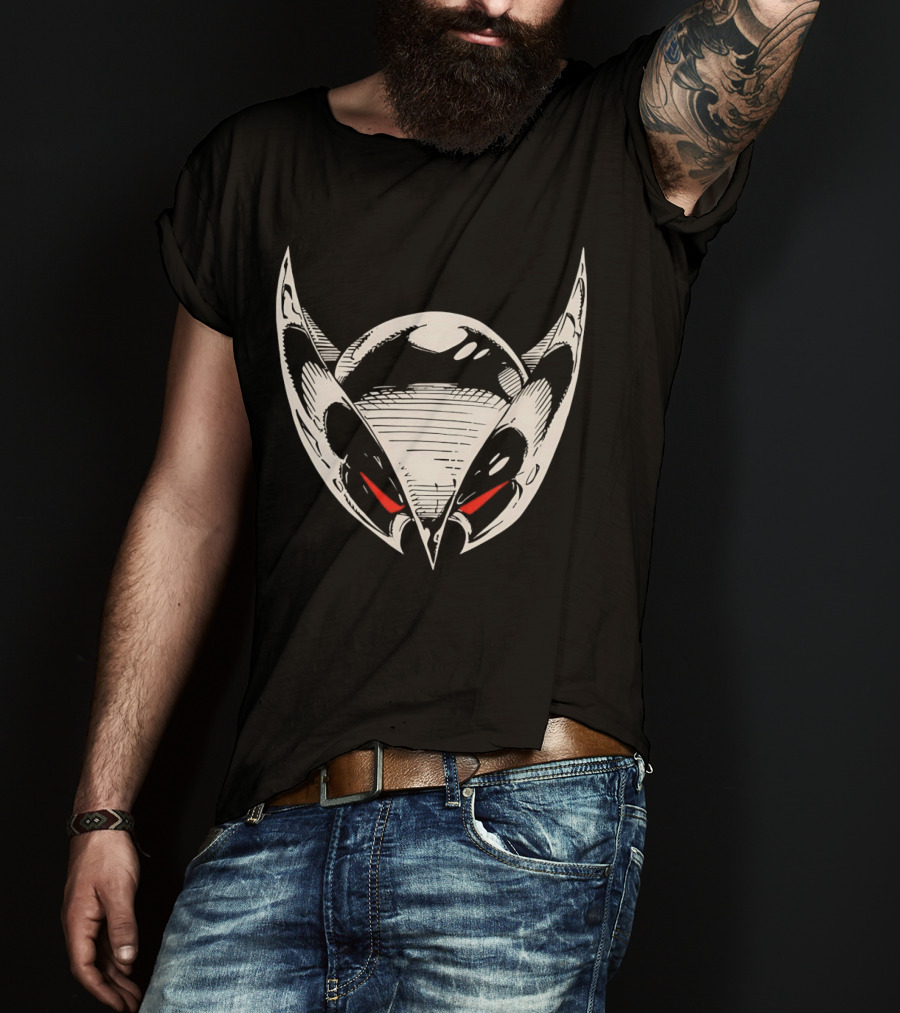 Shadowhawk Comic Mask T-Shirt