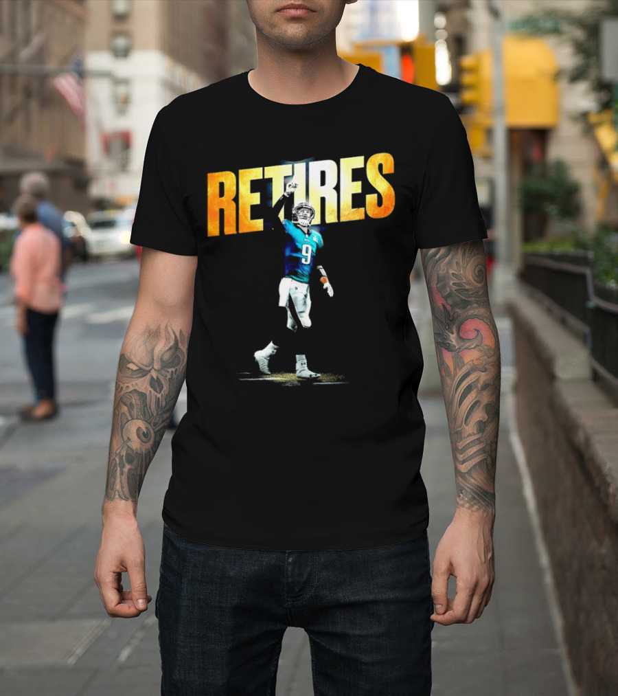 Philadelphia Eagles Nick Foles 9 Retires T-Shirt