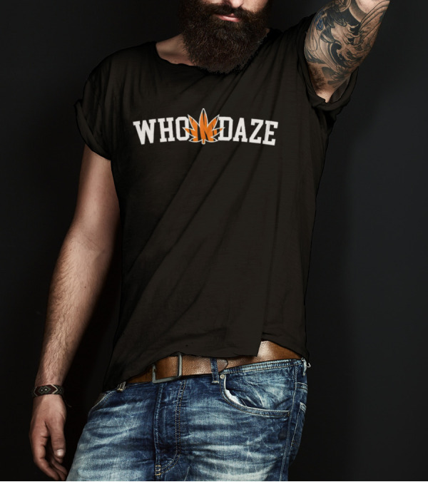 Cincinnati Bengals Who Daze Leaf T-Shirt