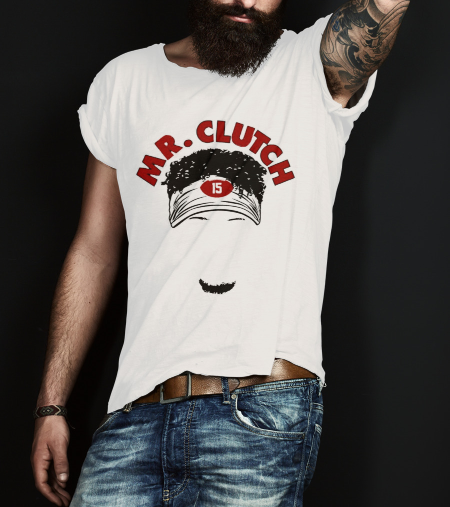 M.R. Clutch 15 Kansas City Chiefs Patrick Mahomes T-Shirt