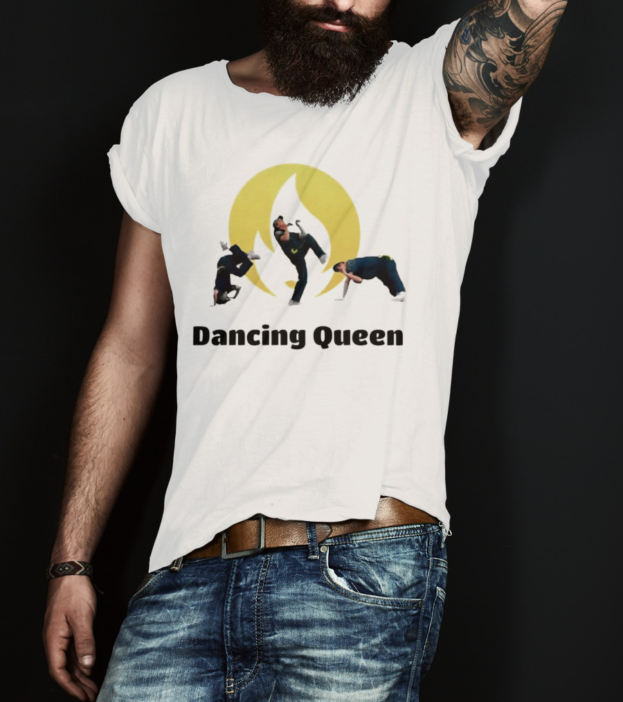 Australia Raygun Dancing Queen Breakdancing Moves T-Shirt