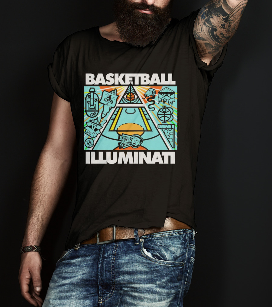 Basketball Illuminati LeBatard And Friends NVK 405 45 9 12 T-Shirt