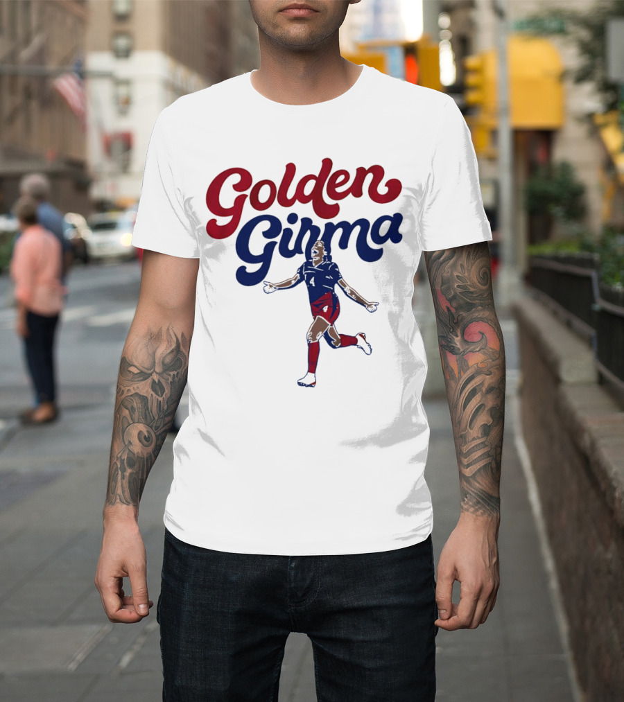 Golden Girma USWNT Naomi Girma T-Shirt