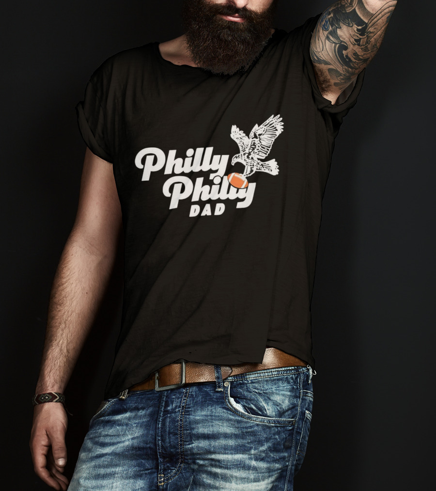 Philly Philly Dad Football Eagle Nick Foles T-Shirt