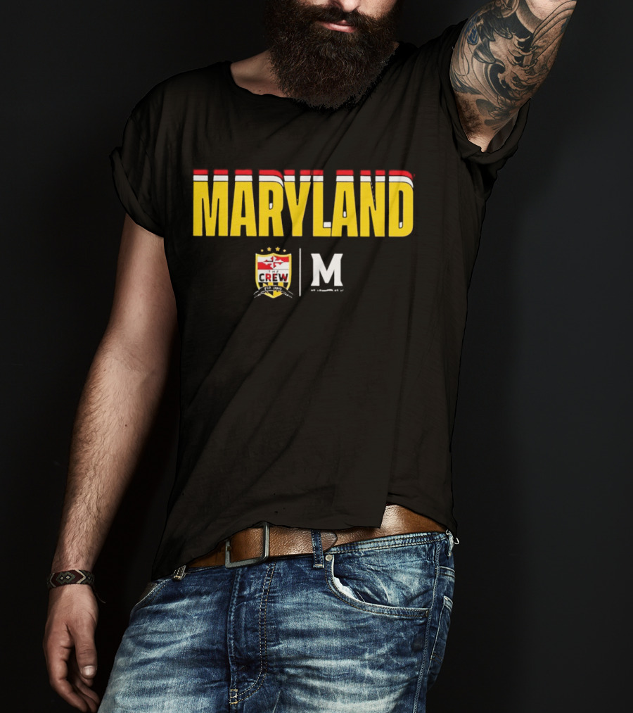 Maryland Soccer Crew Logo T-Shirt