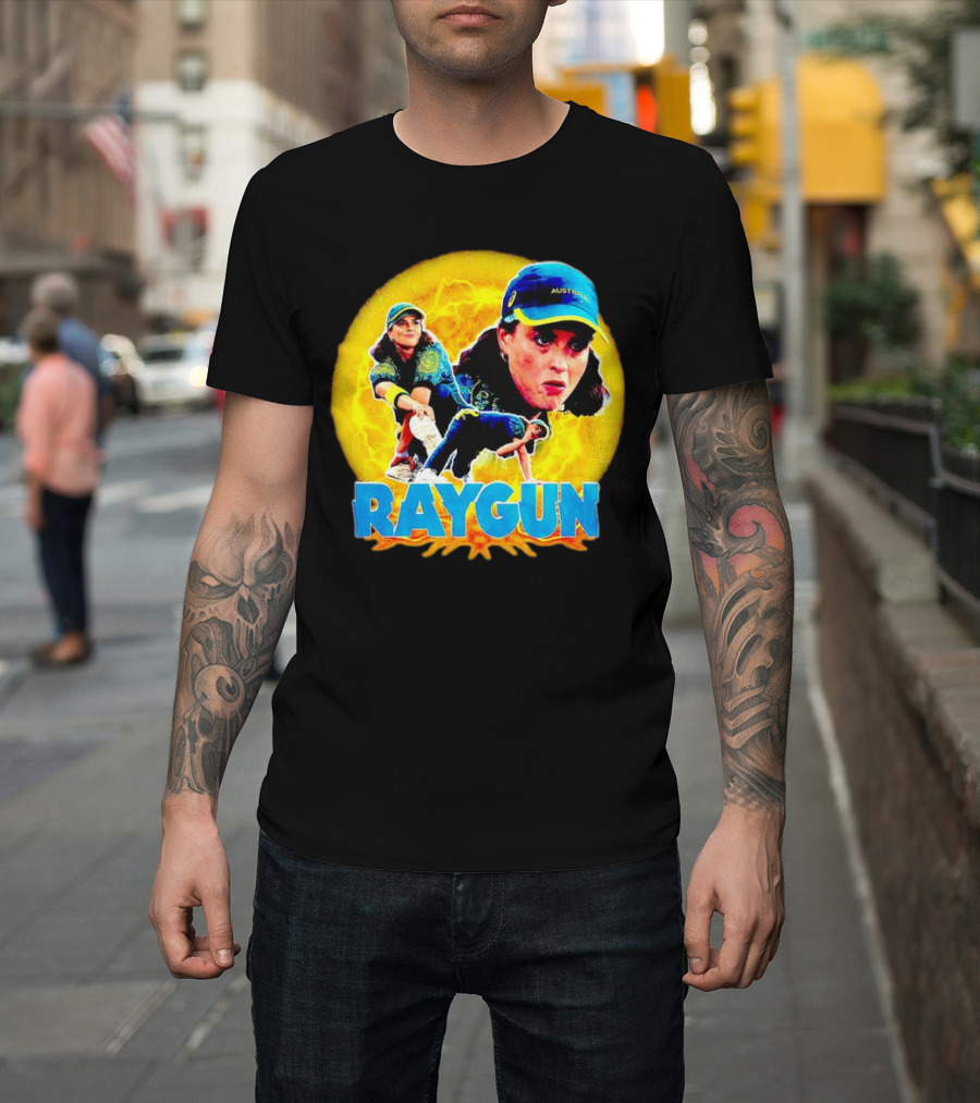 Raygun Rachael Gunn Australia Lightning Burst T-Shirt