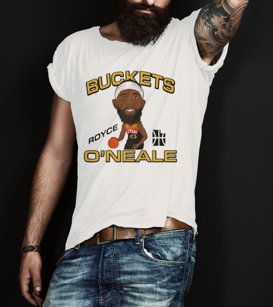 Buckets O'Neale Royce Utah T-Shirt