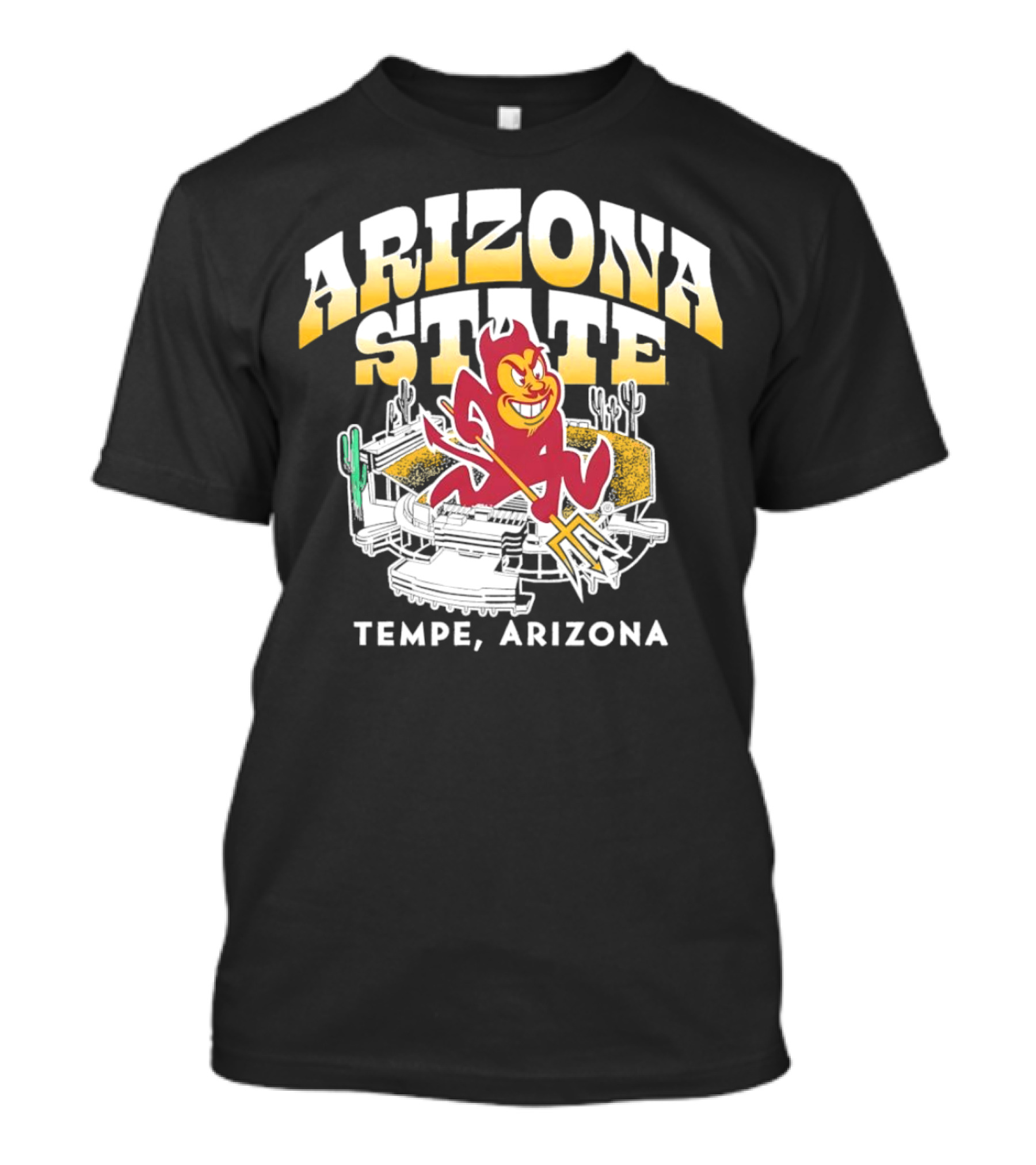 Arizona State Sun Devils Stadium Mascot Tempe Arizona T-Shirt