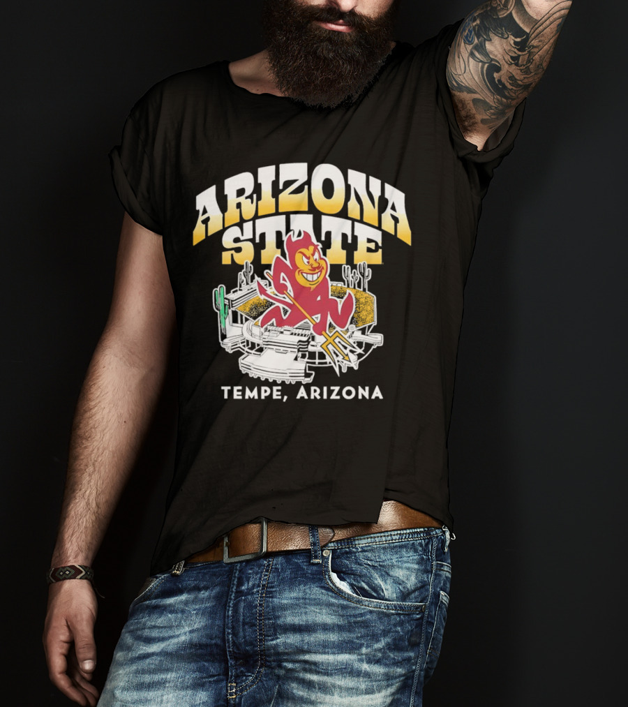 Arizona State Sun Devils Stadium Mascot Tempe Arizona T-Shirt