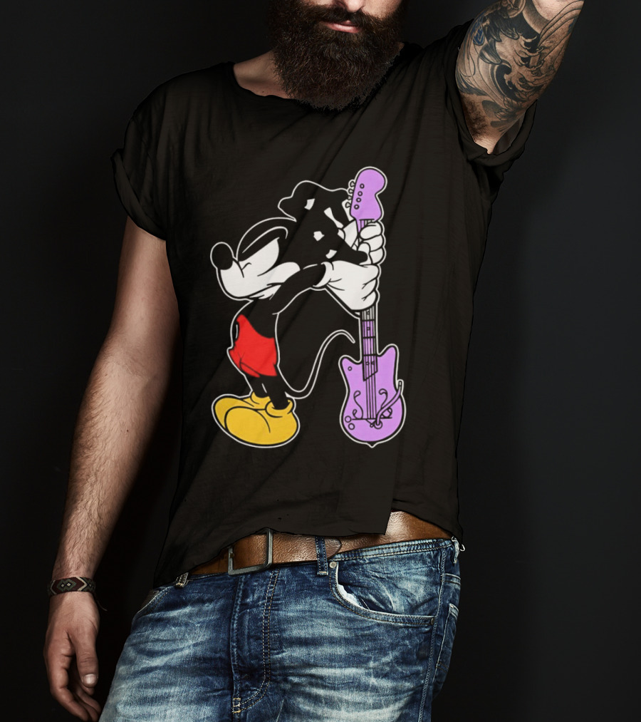 Bruce Ray Condoneordie Mickey Guitar Surprise T-Shirt