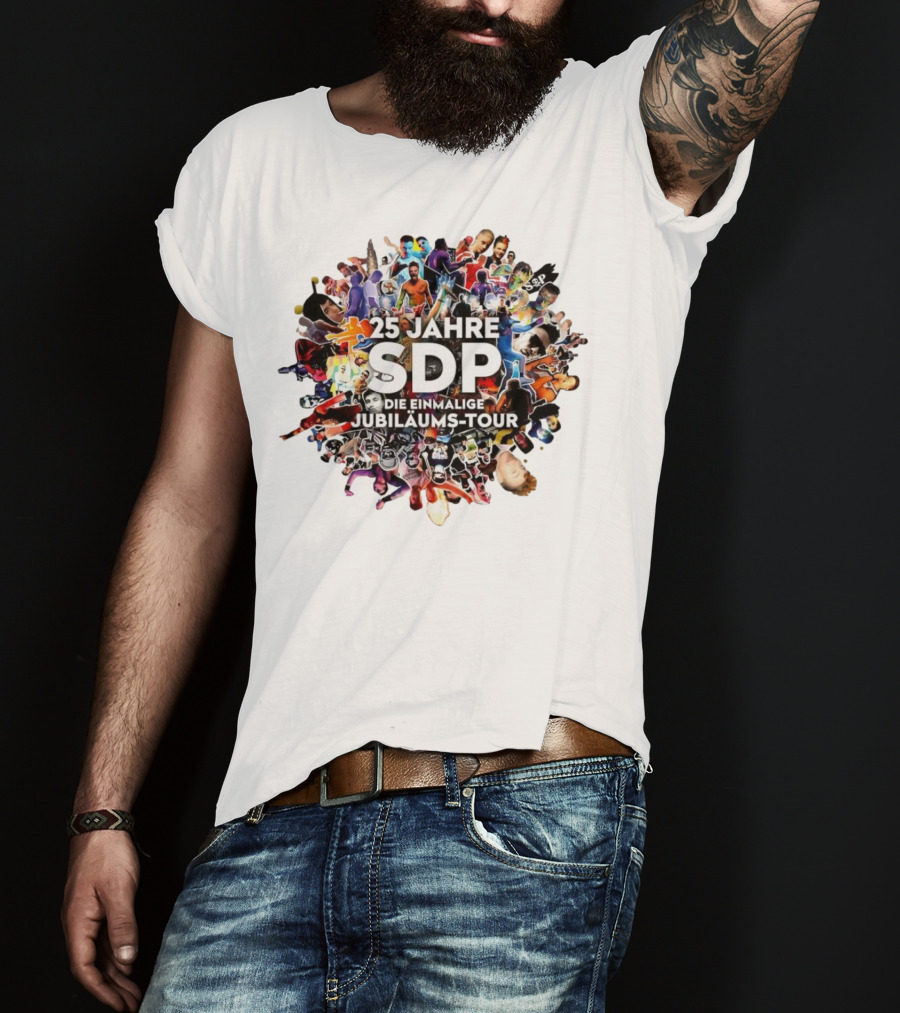 25 Jahre SDP Die Einmalige Jubiläums-Tour T-Shirt