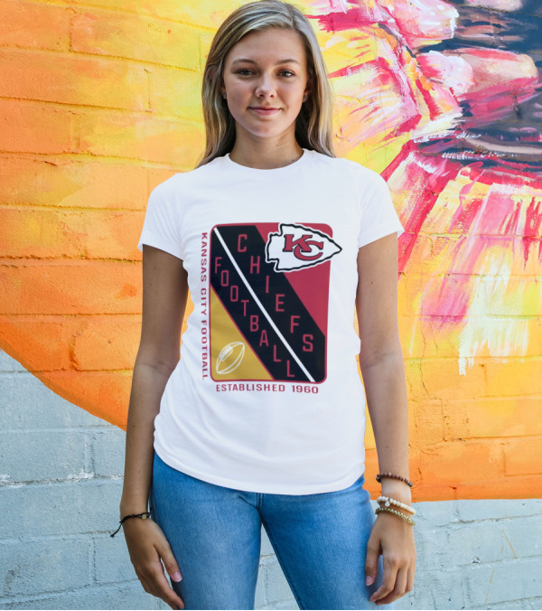 Kansas City Chiefs Football Established 1960 KC T-Shirt
