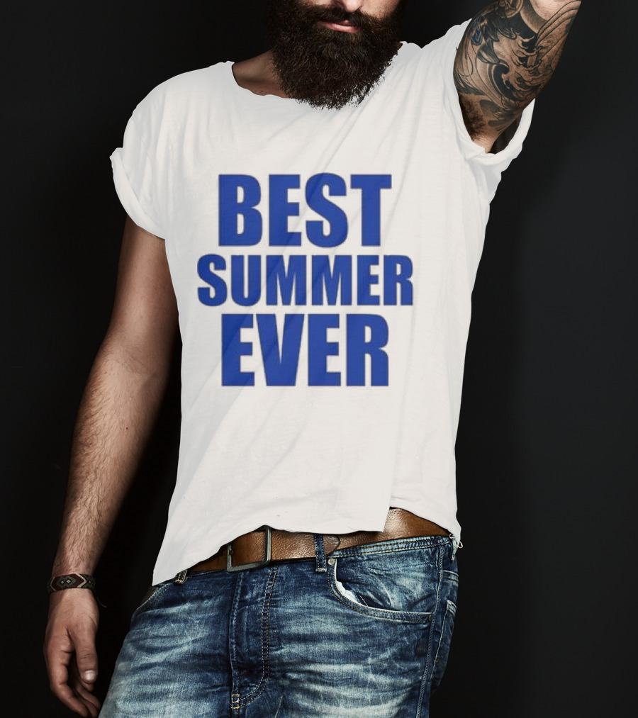 Best Summer Ever Natalie King Wearing Best Summer T-Shirt