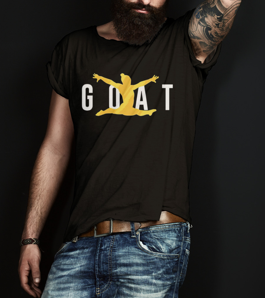 GOAT Gymnastics Gold T-Shirt