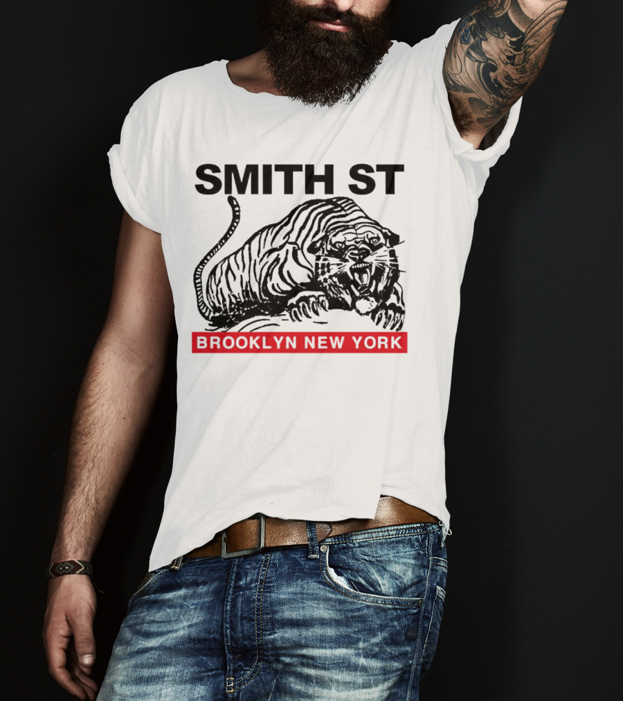 Smith St Brooklyn New York Tiger T-Shirt