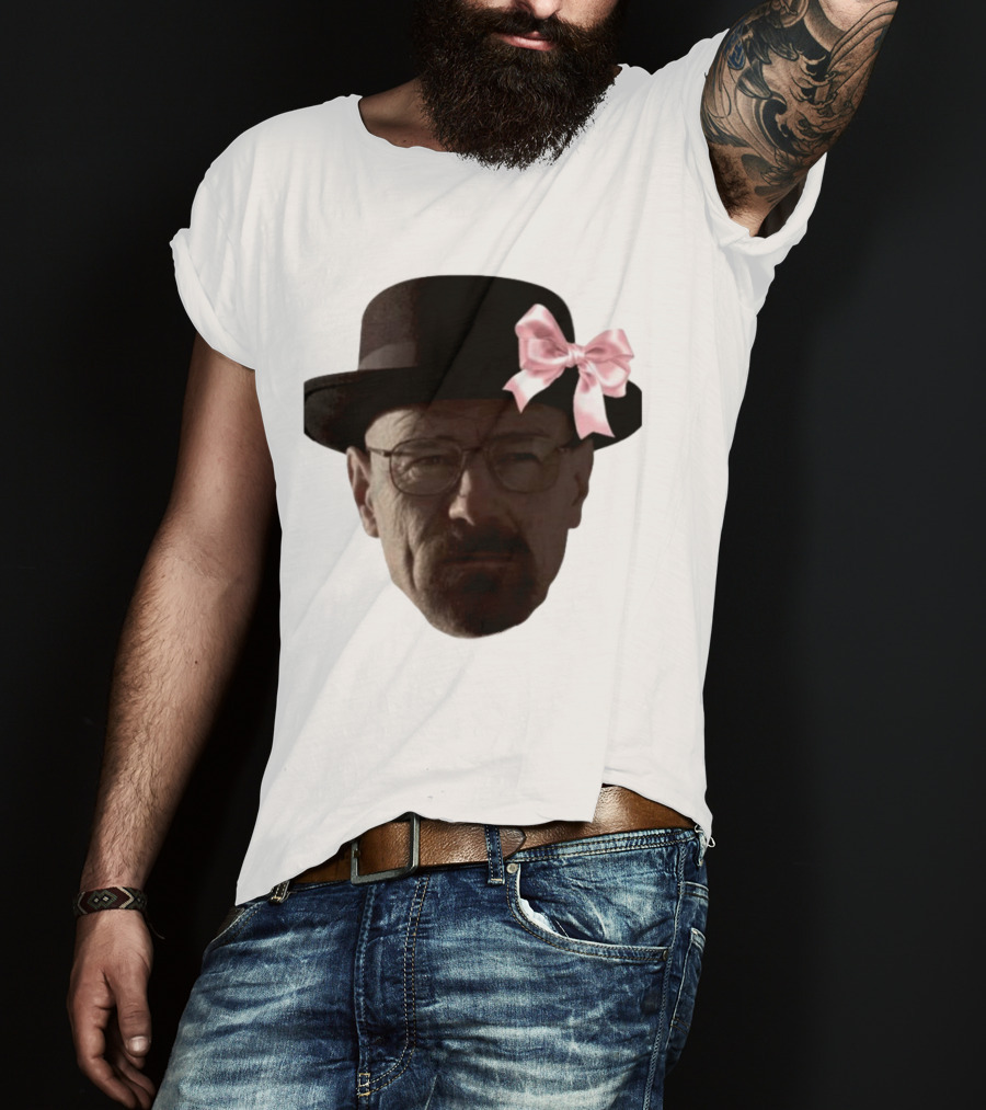 Pink Bow Walter White Heisenberg Breaking Bad T-Shirt