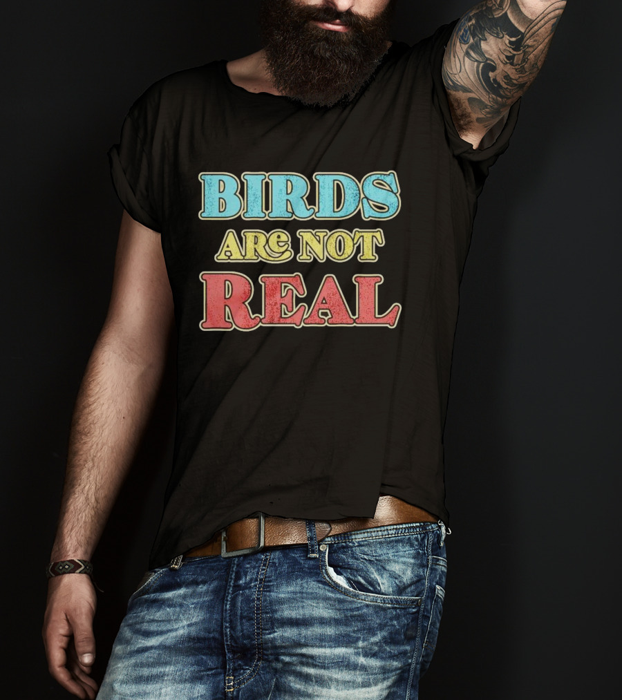 Birds Are Not Real Vintage T-Shirt