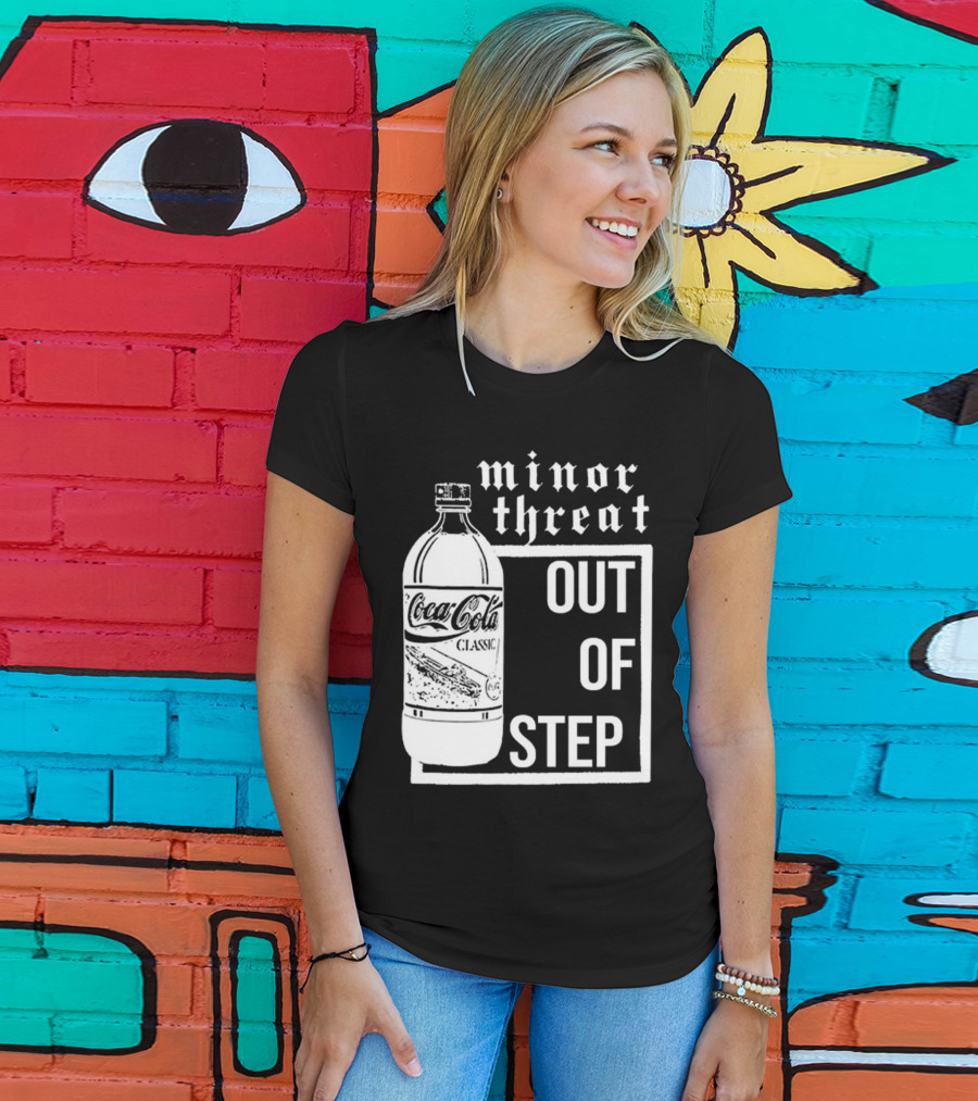 Minor Threat Coca-Cola Classic Out Of Step T-Shirt