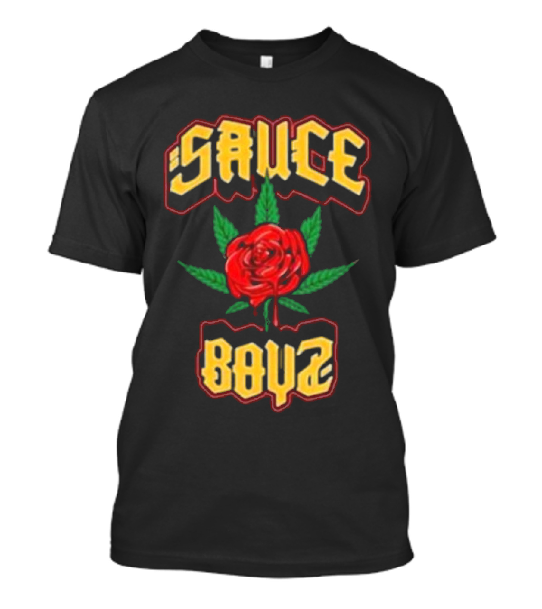 Sauce Boyz Rose Eladio Carrión Merch T-Shirt