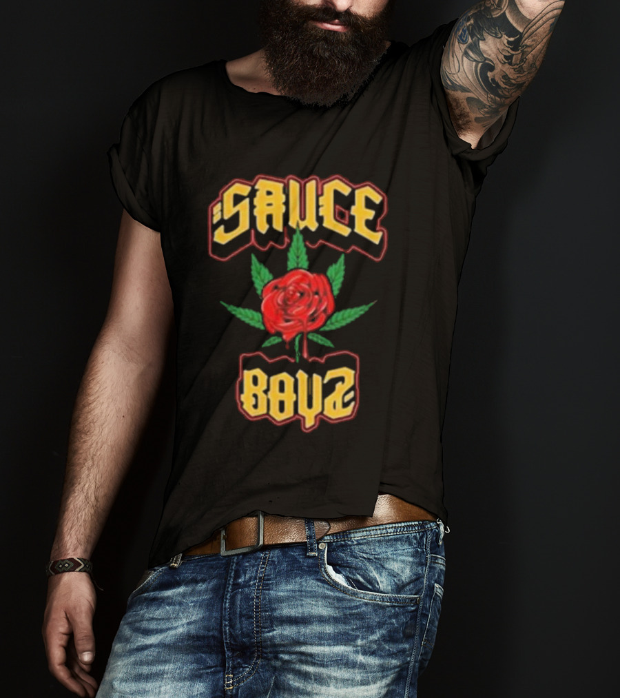 Sauce Boyz Rose Eladio Carrión Merch T-Shirt