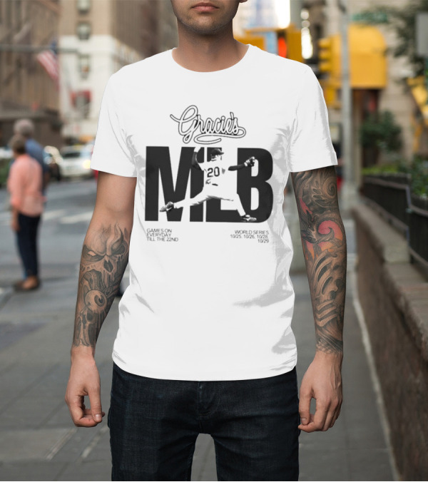 Shirt: Gracie’s MLB Games on Everyday Till the 22nd World Series 10.25 10.26 10.28 10.29 T-Shirt Gracie’s MLB Games on Everyday Till the 22nd World Series 10.25 10.26 10.28 10.29 T-Shirt