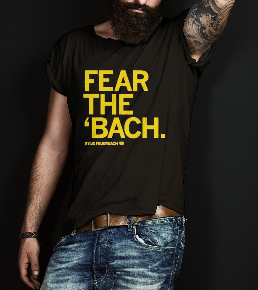Fear The 'Bach Kylie Feuerbach Iowa Hawkeyes T-Shirt