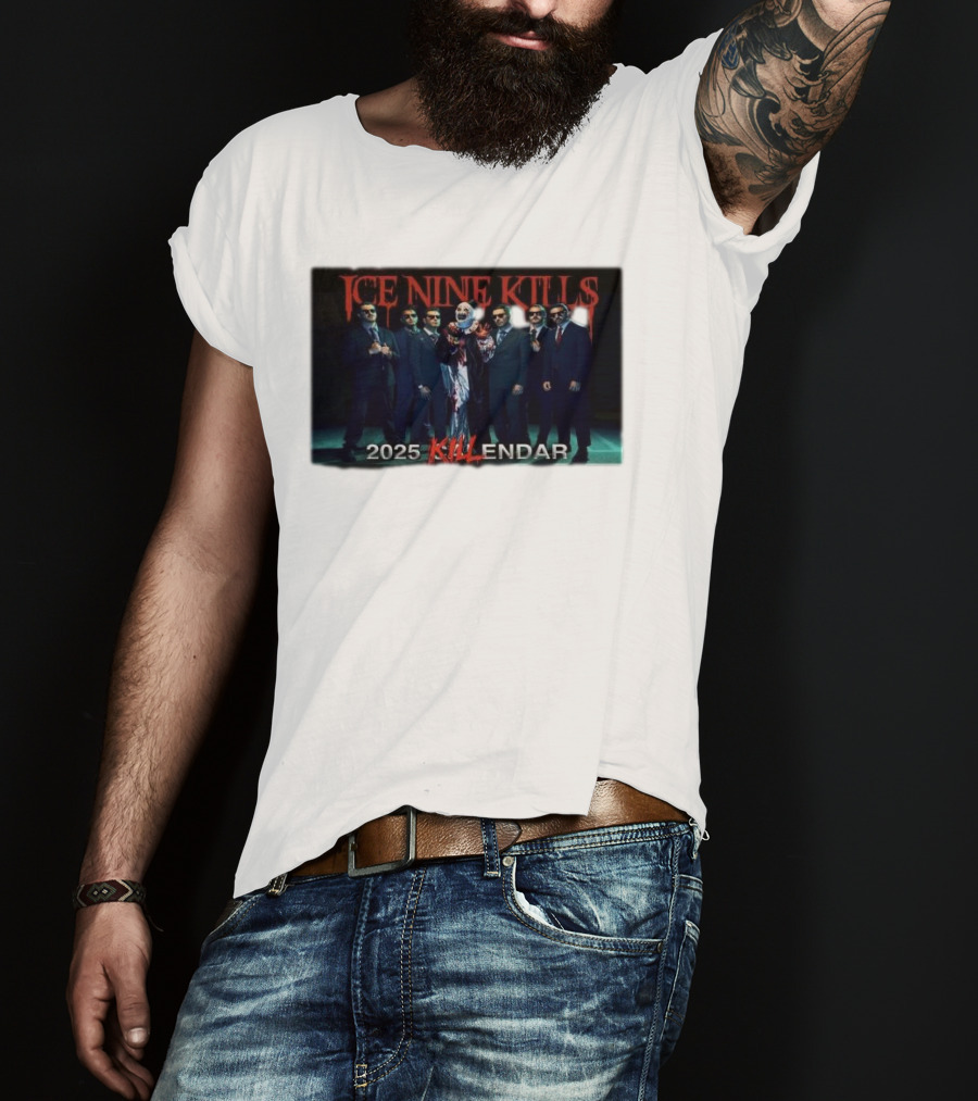 Ice Nine Kills 2025 Killendar Holiday T-Shirt