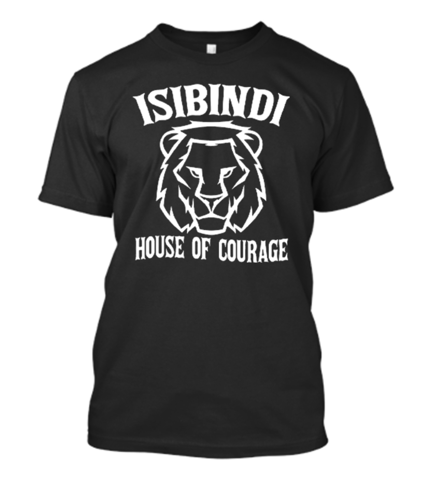 Isibindi House Of Courage Lion Head Emblem T-Shirt