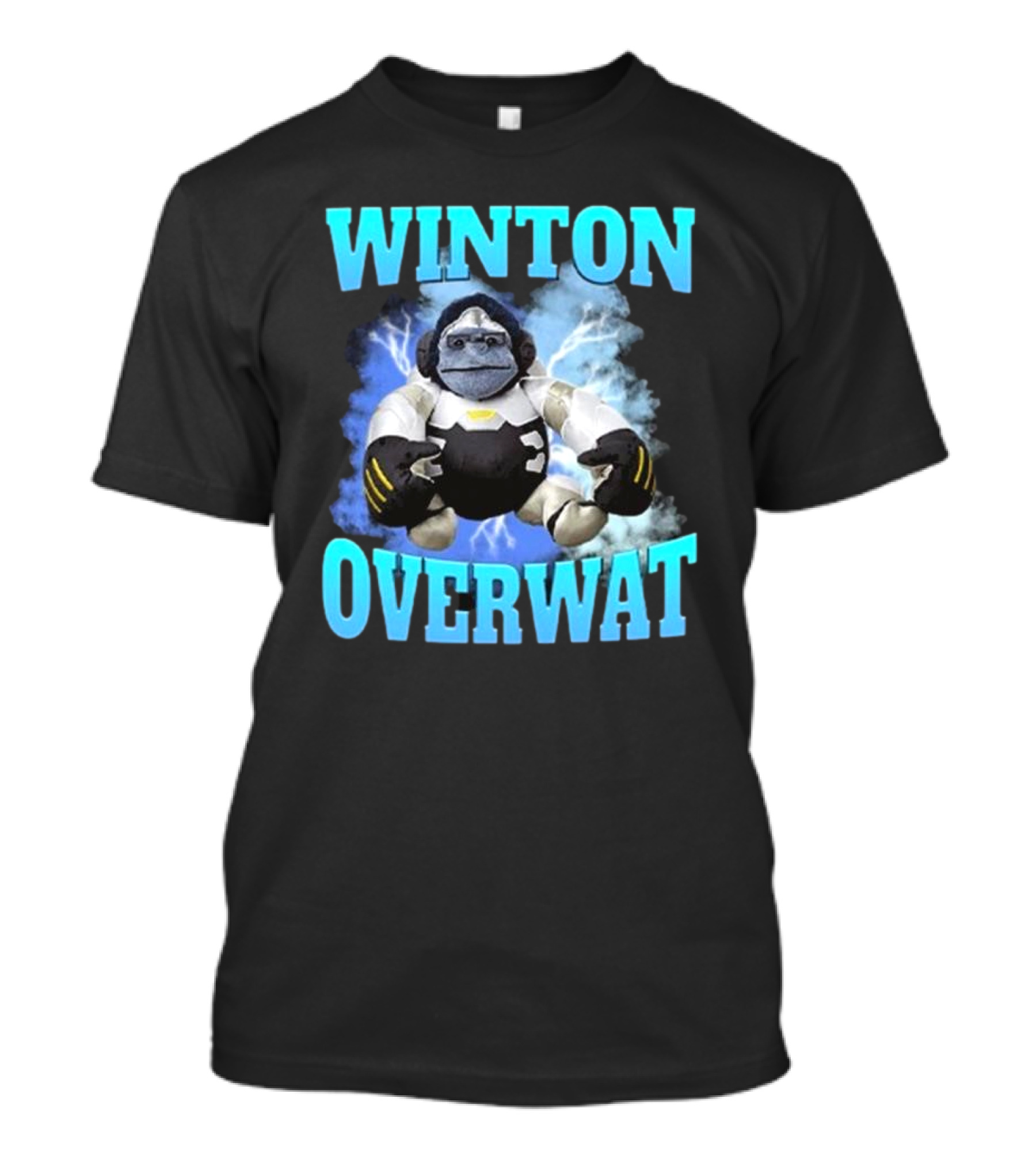 Winton Overwat Winston Overwatch Funny Meme T-Shirt