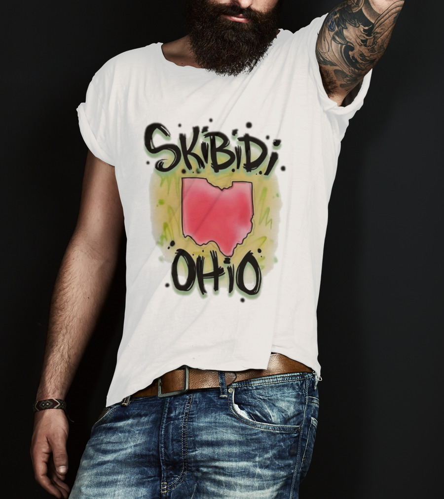 Foolish Gamers Skibidi Ohio Map T-Shirt