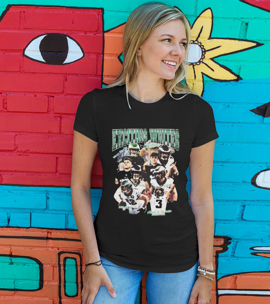 Exciting Whites Reed Blankenship Cooper Dejean Blue Collar Philadelphia Eagles Student Of The Game T-Shirt