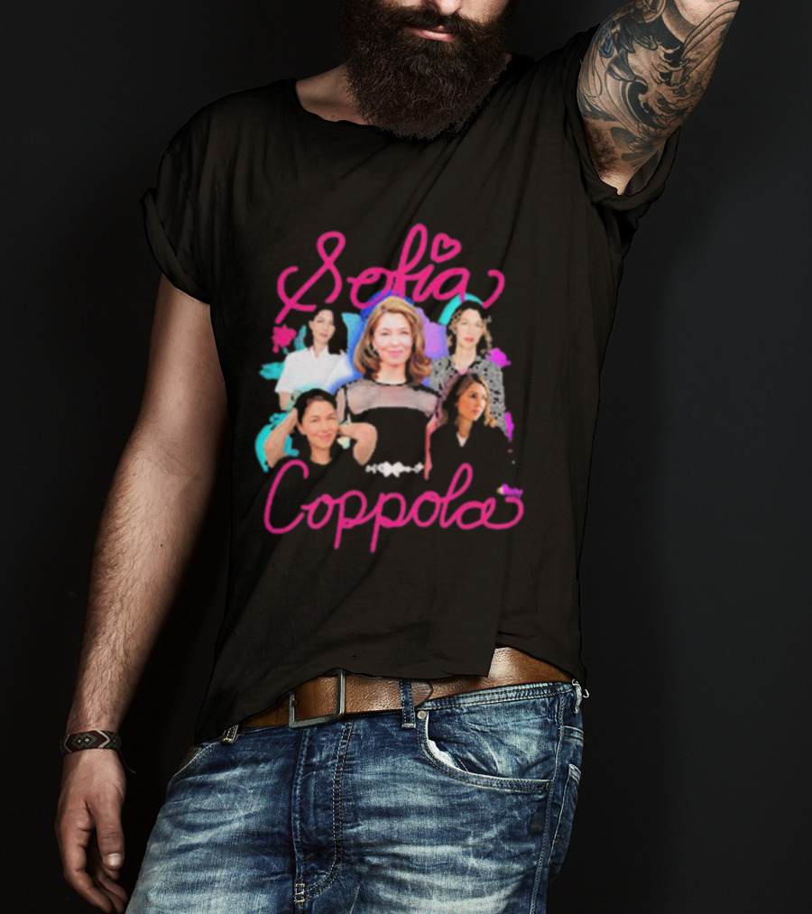 Sofia Coppola Photos Collage T-Shirt