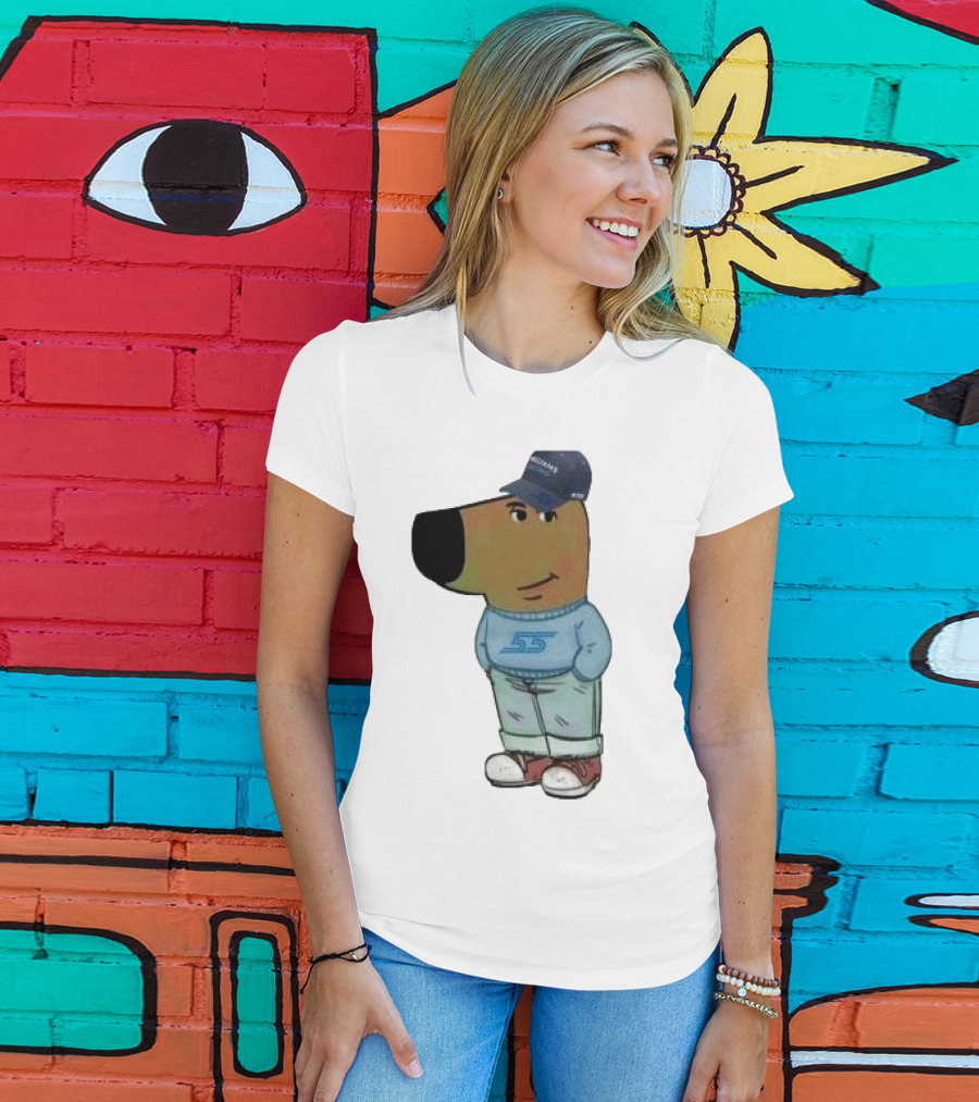 Williams Racing 55 Chill Guy Dog Hat T-Shirt