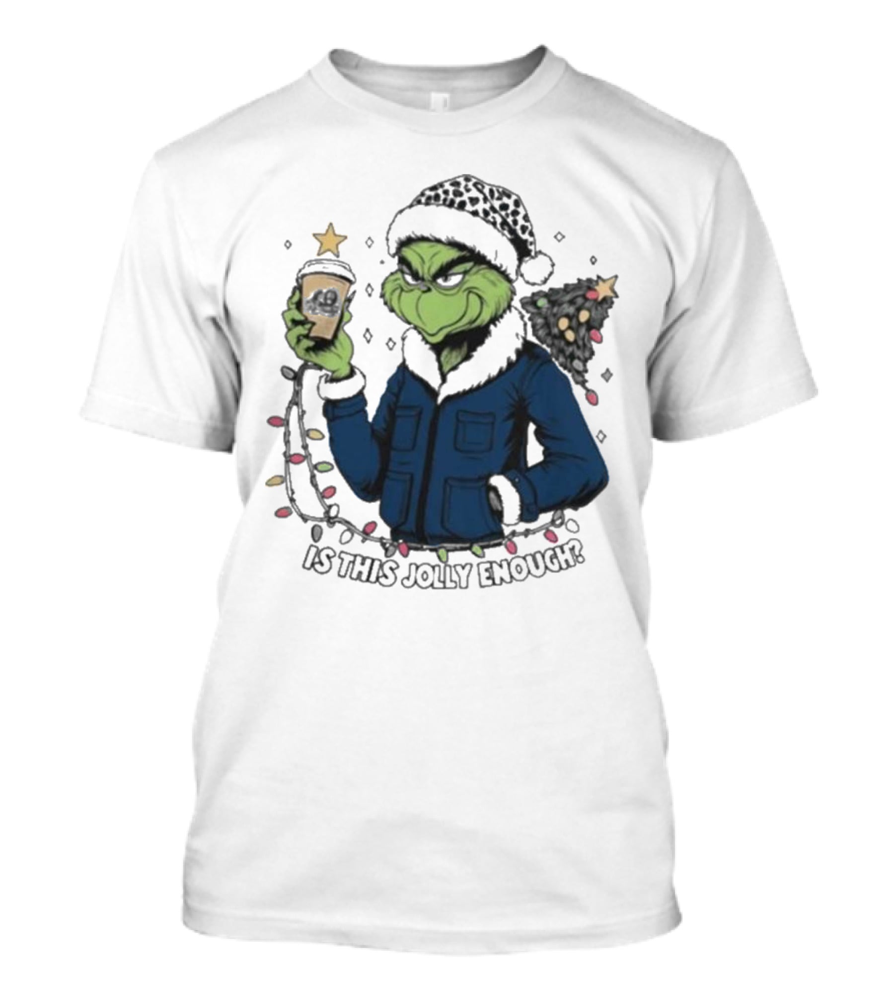 Old Dominion Monarchs Santa Grinch Christmas Is This Jolly Enough T-Shirt