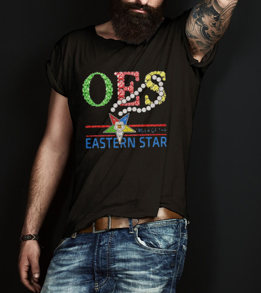 OES Bling Eastern Star Christmas T-Shirt