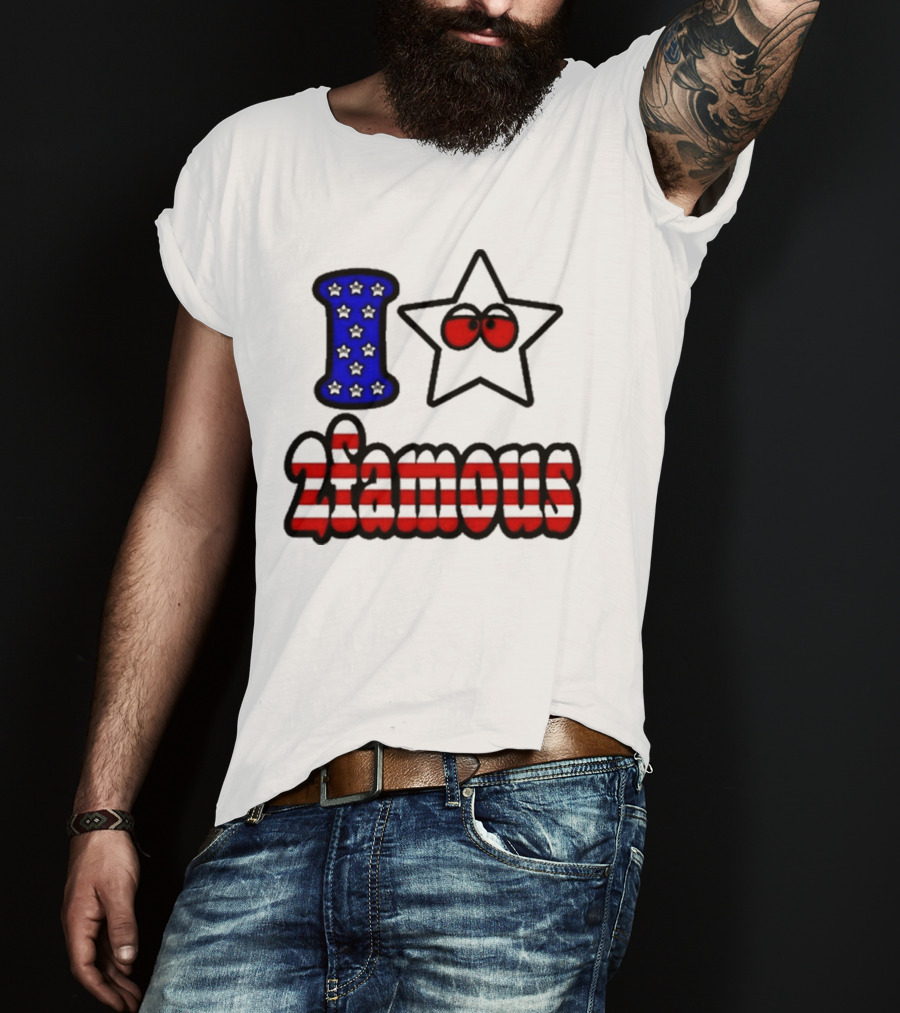 2Famous I Love Star USA 2Famous T-Shirt