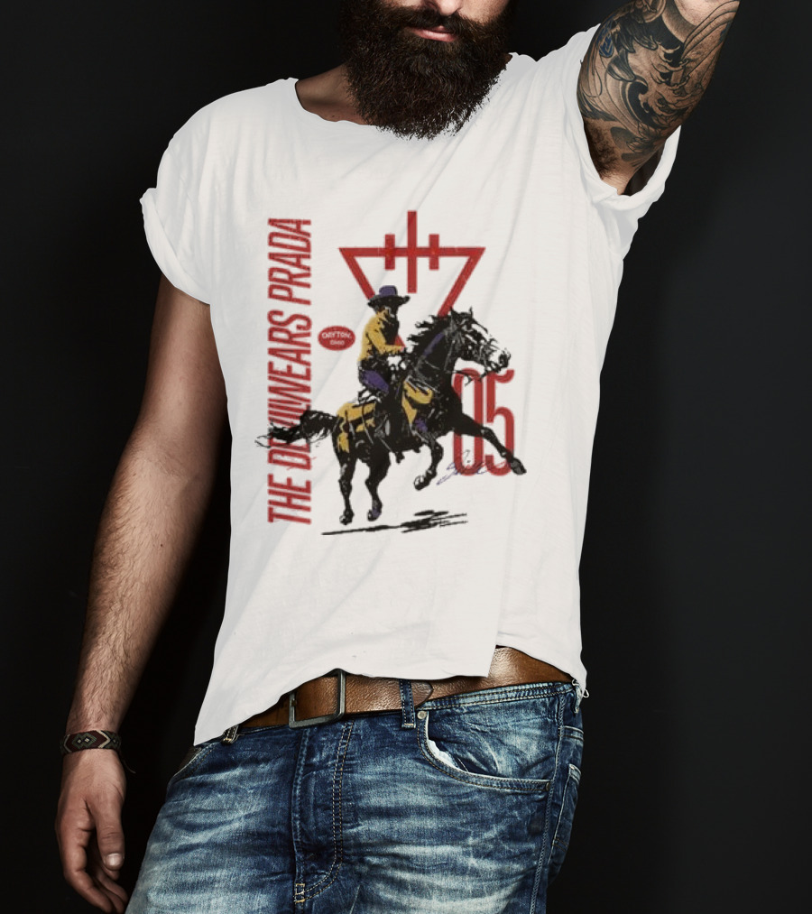 The Devil Wears Prada Dayton Ohio 06 Cowboy Horse Rider T-Shirt