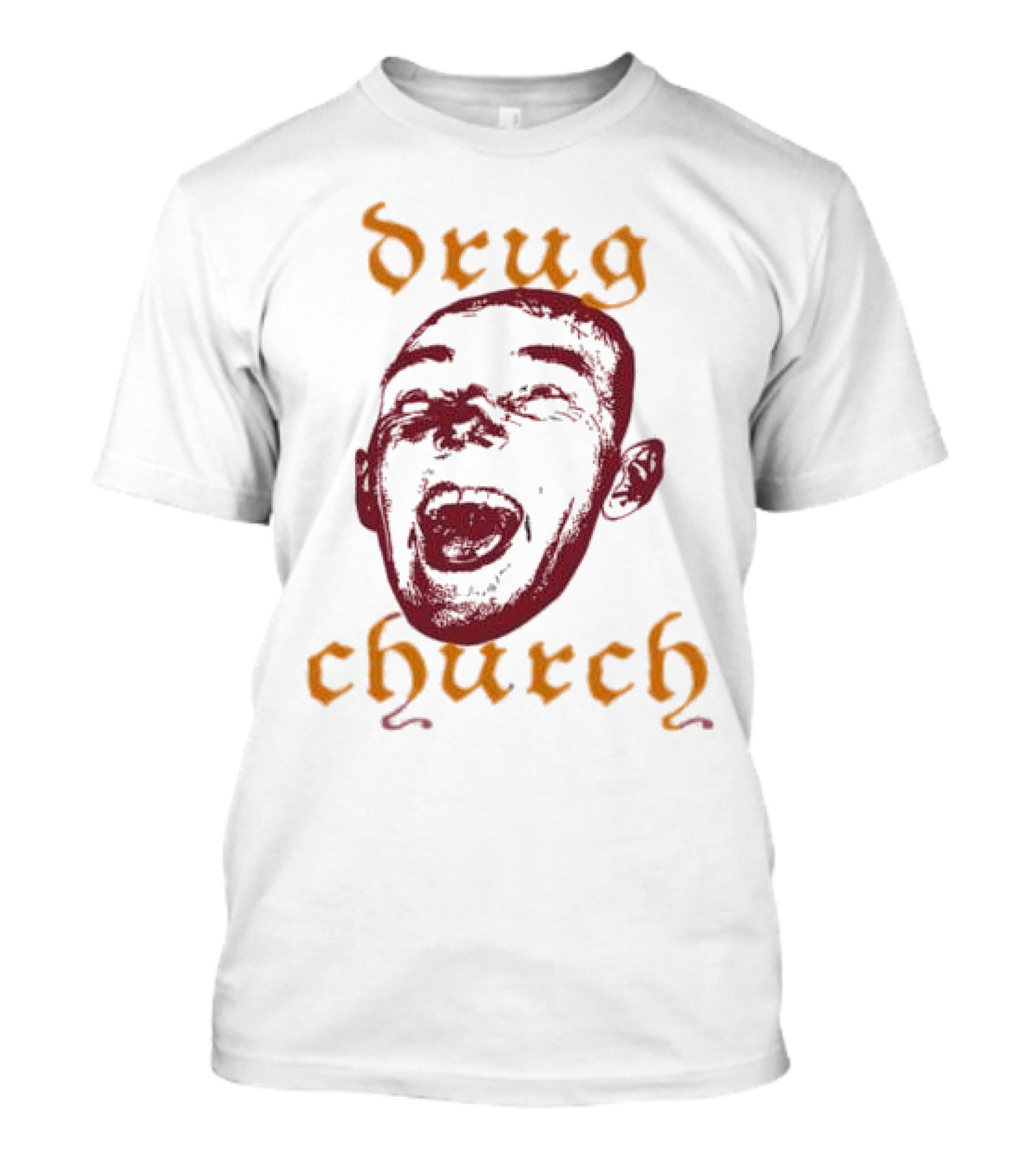 Drug Church Face Graphic T-Shirt