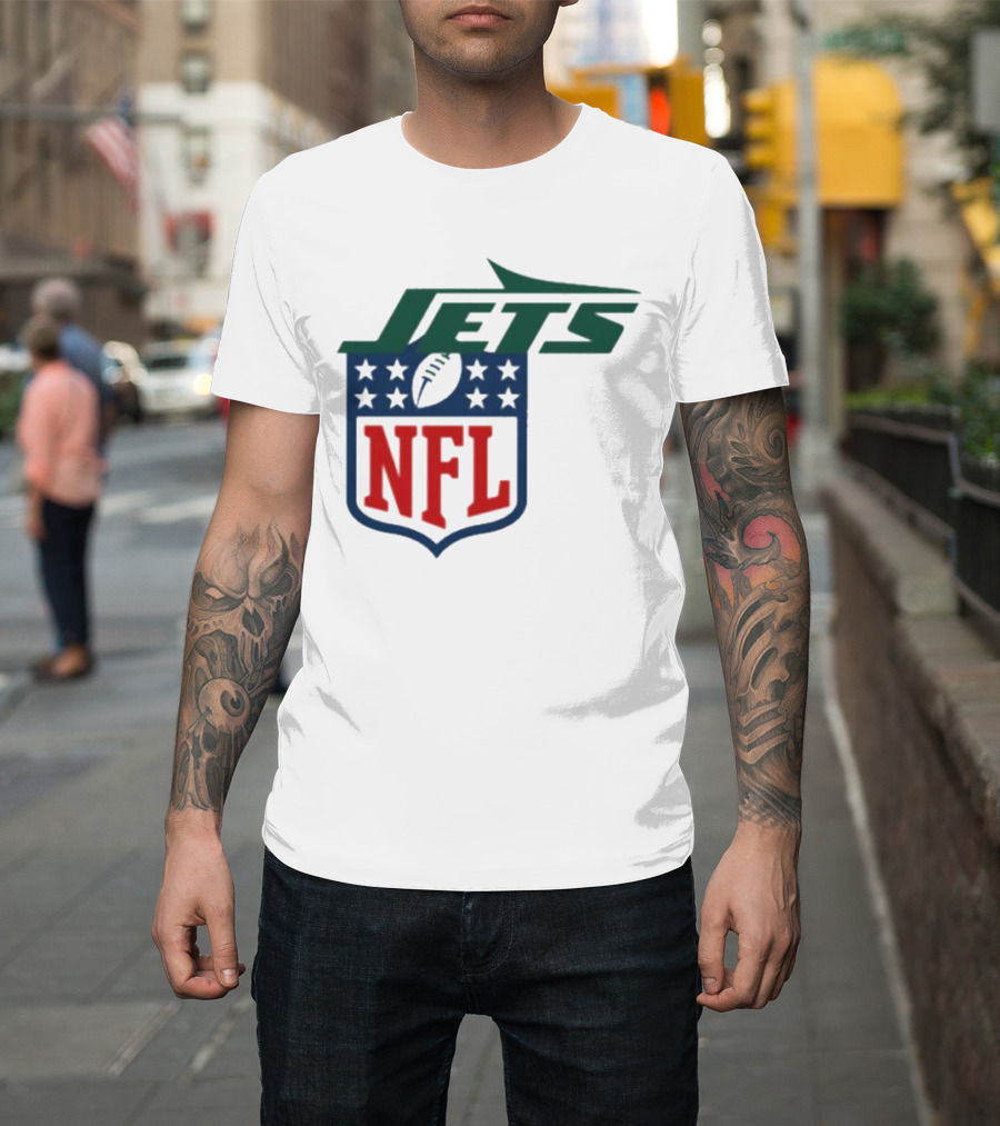 New York Jets NFL Football Emblem T-Shirt