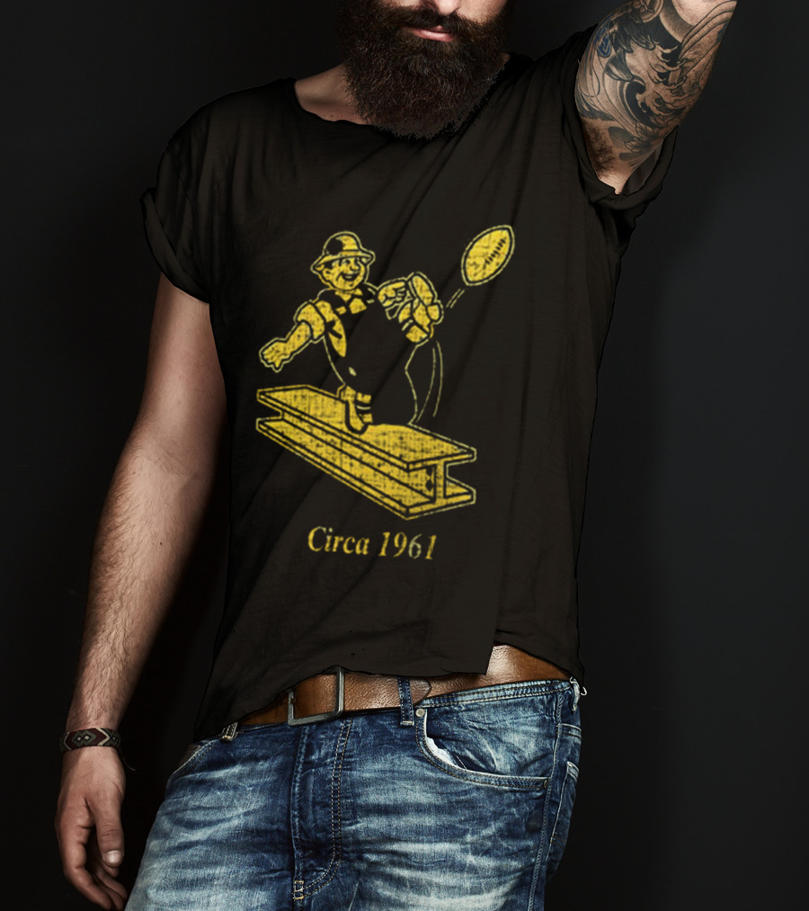 Pittsburgh Steelers Circa 1961 Ironworker T-Shirt