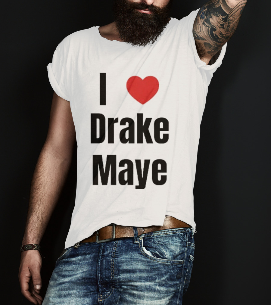 I Heart Drake Maye Fan Love T-Shirt