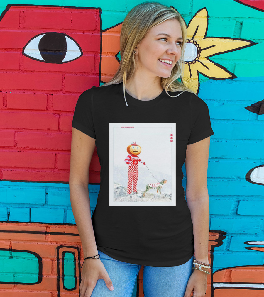 Ohio State Buckeyes Brutus Leads Smokey Over Tennessee Vols Victory T-Shirt