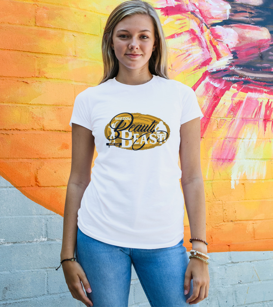 Mizzou Tigers Beauty And The Beast T-Shirt