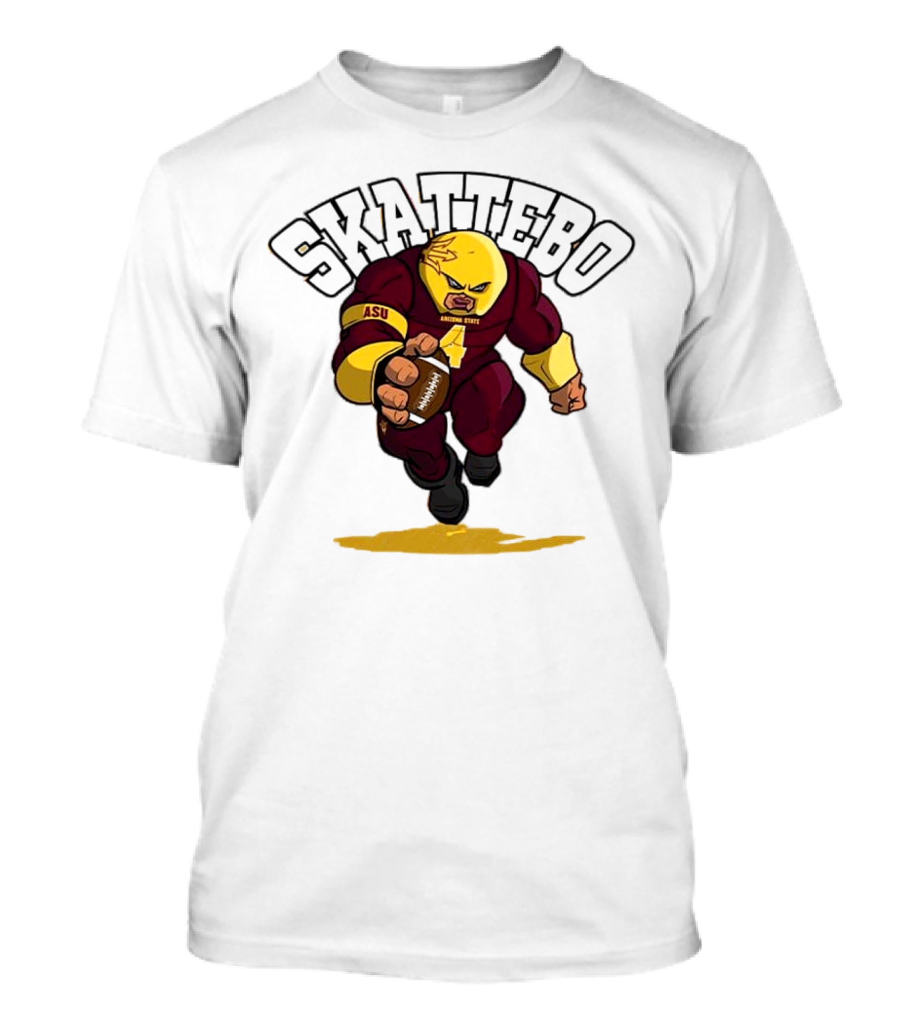 Skattebo ASU Arizona State Football Juggernaut T-Shirt