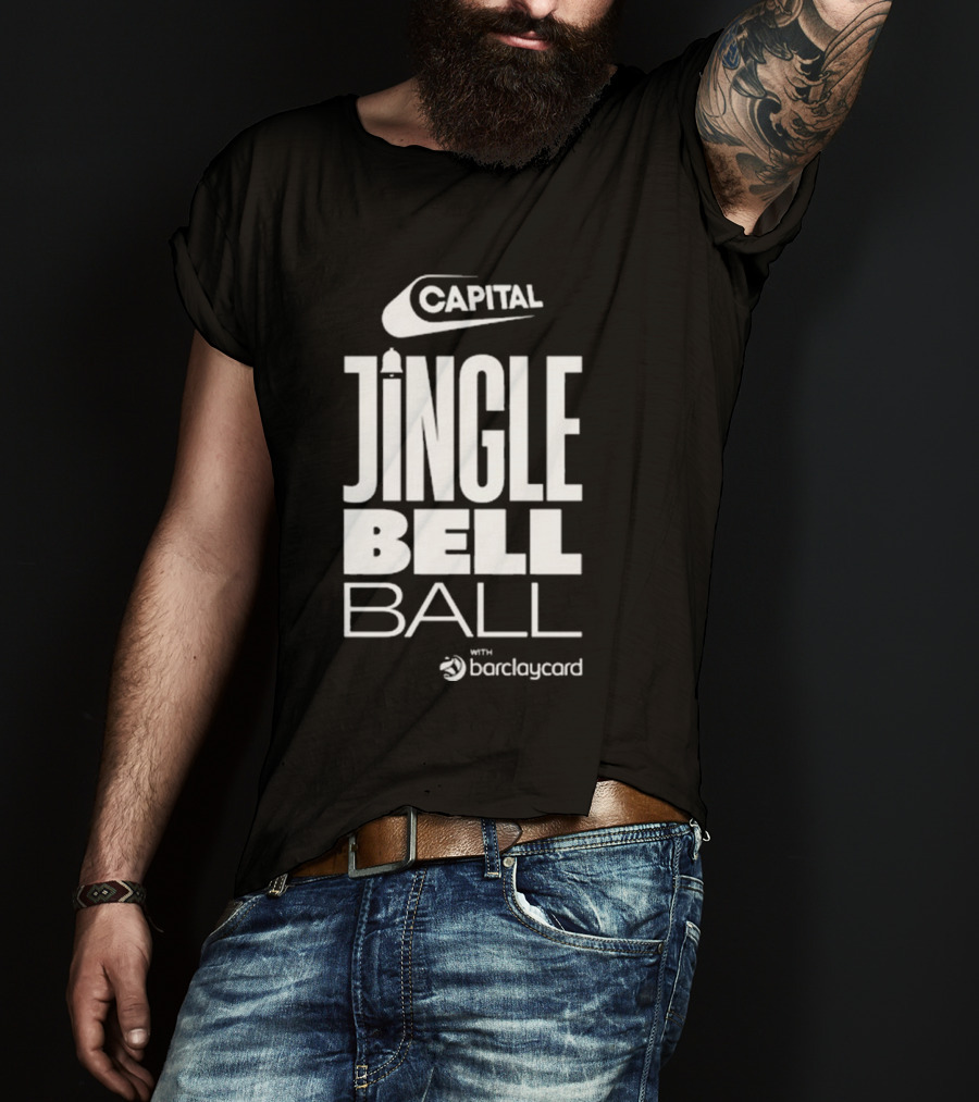 Capital Jingle Bell Ball With Barclaycard Global Saturday Line Up T-Shirt